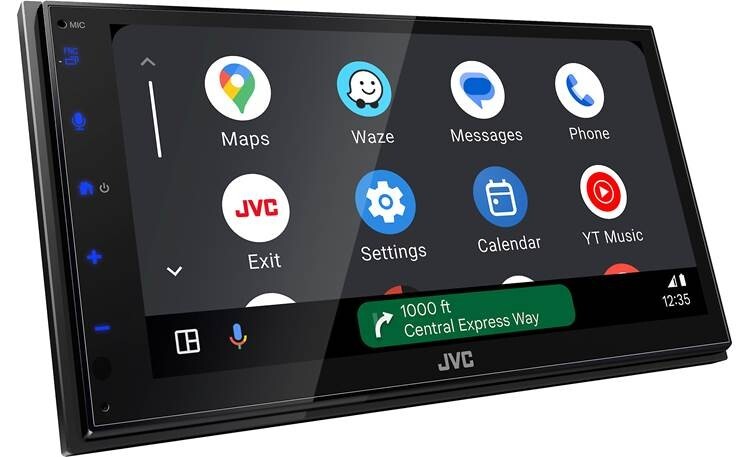 NEW JVC KW-M590BT, 2-DIN Digital Media Receiver, w/ Apple CarPlay & Android Auto