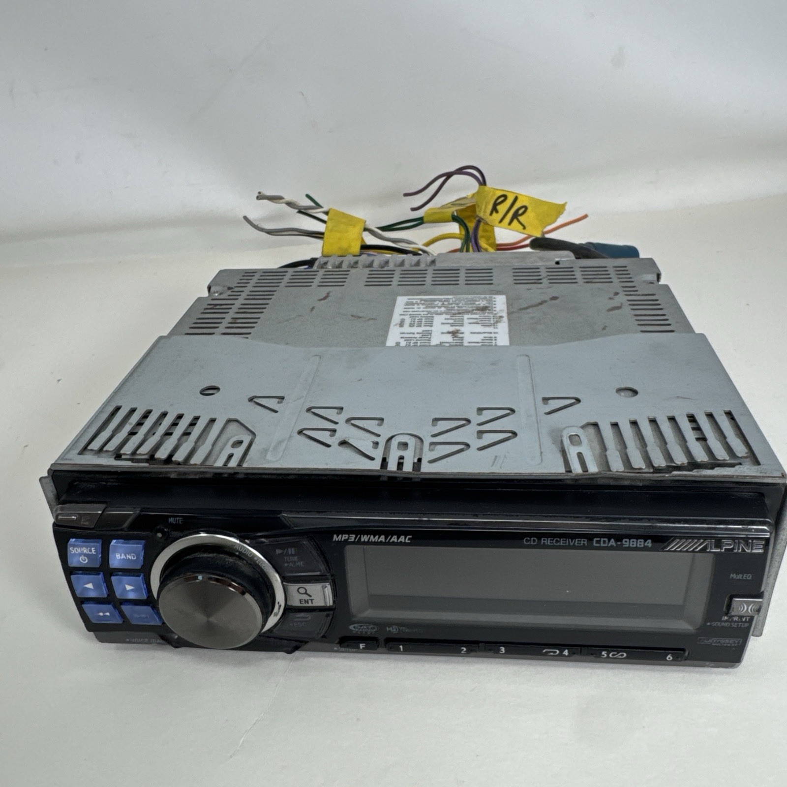 Alpine CDA-9884 Car Radio Stereo CD Receiver MP3/WMA/AAC w/ Mount Head Unit