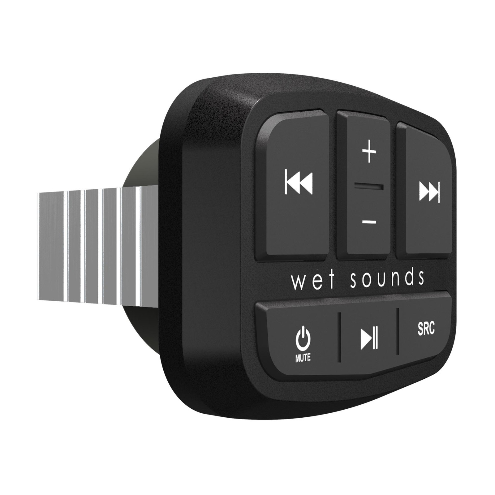 Wet Sounds WS-MC5 Marine Media Receiver with Bluetooth & MC-TR-MINI Remote