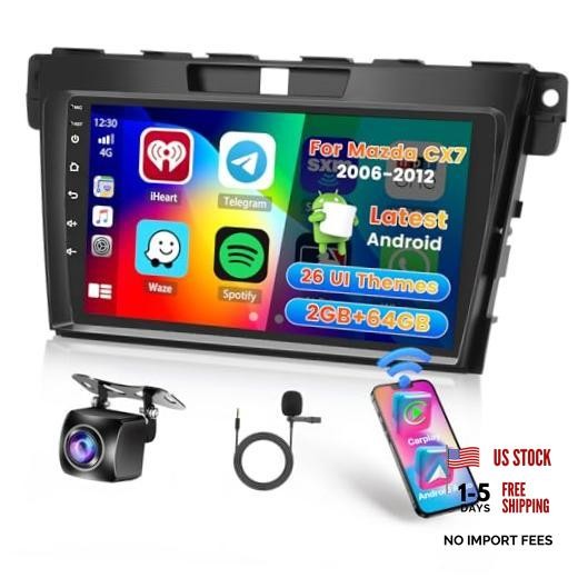 Car Radio for Mazda CX7 2006 2007 2008 2009 2010 2011 2012: [2G+64G] 9 2+64G