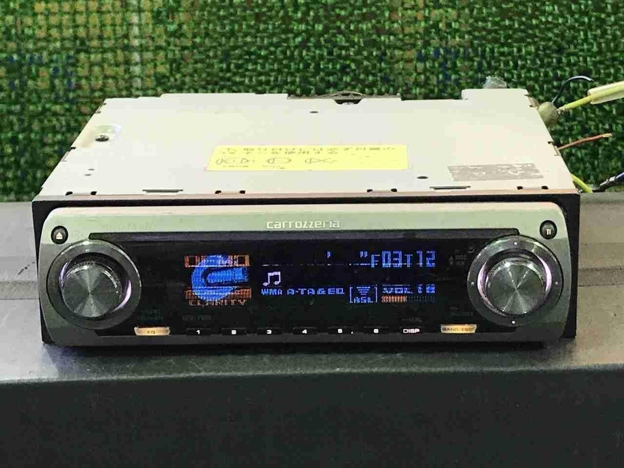 Carrozzeria DEH-P099 Pioneer Car Audio CD Player 1DIN JDM “JUNK for Parts”