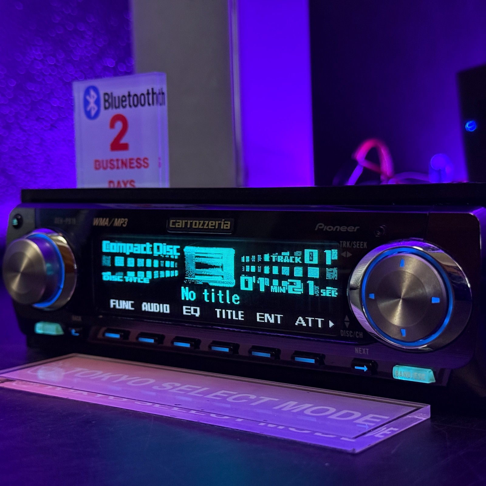 Pioneer Carrozzeria DEH-P919 Car Audio CD Player SFC Bluetooth Ready JDM Stock