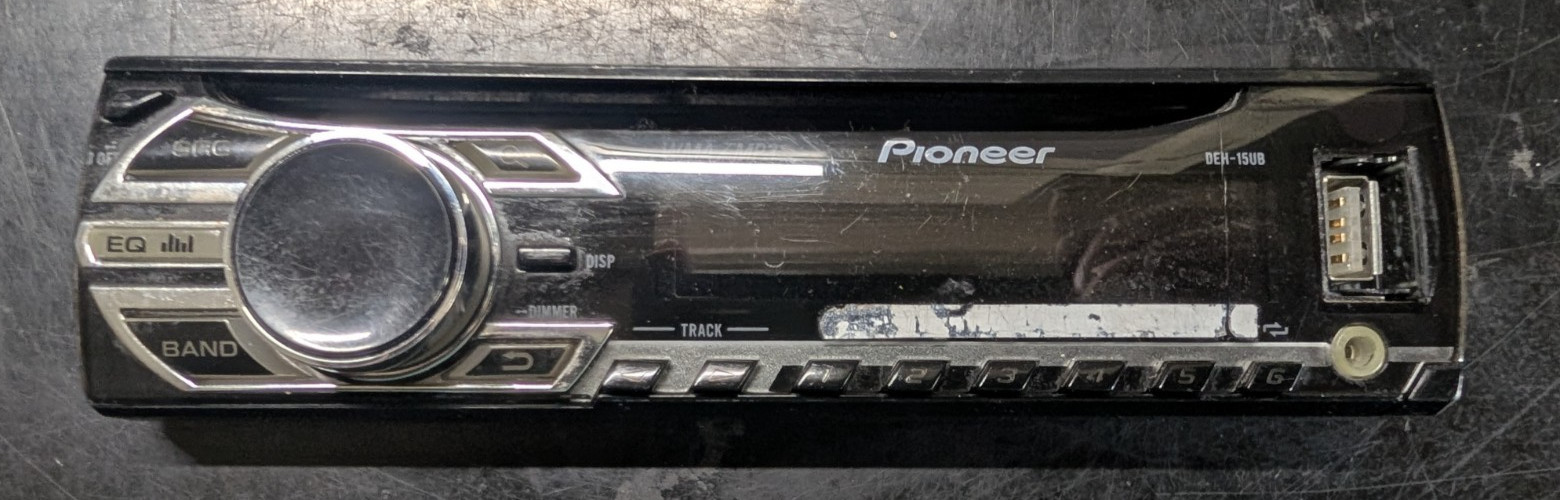 Pioneer DEH-15UB Radio FACEPLATE ONLY