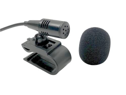 2.5mm Microphone Mic Handsfree Dash Car Stereo Receiver Compatible for Black