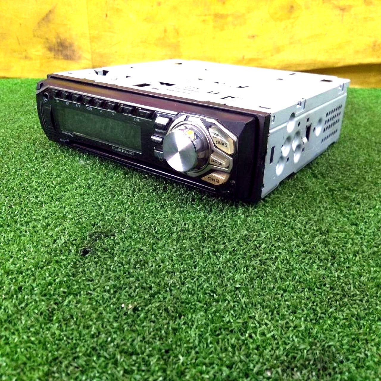 carrozzeria DEH-490 Single DIN Car Stereo Receiver Tested Working USB AUX