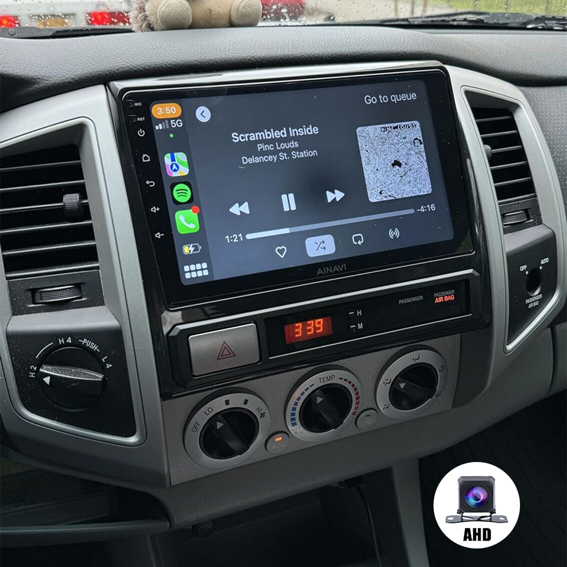 Apple Carplay For Toyota Tacoma 2005-2013 Android 15.0 Car Stereo Radio Camera