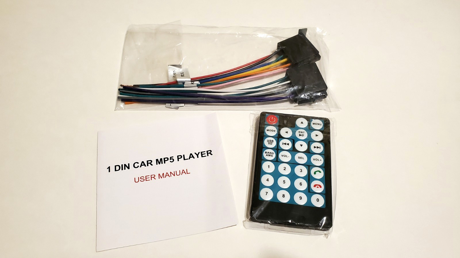 Single Din Car Multimedia Player With 4″ Video Screen