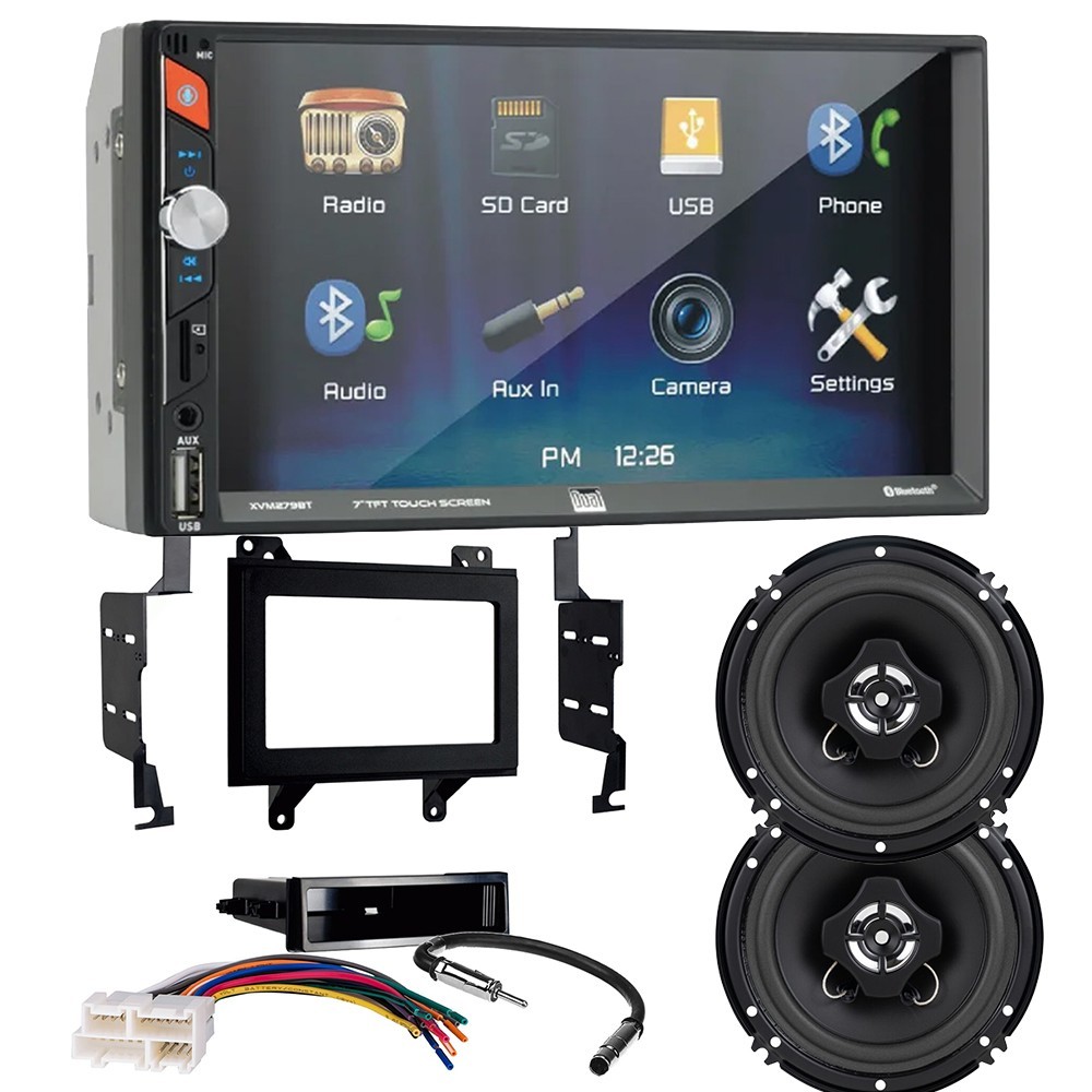 XVM279SPK2 7″ Bluetooth AM/FM Radio Car Stereo for 1994-1997 Chevy S-10 Pickup