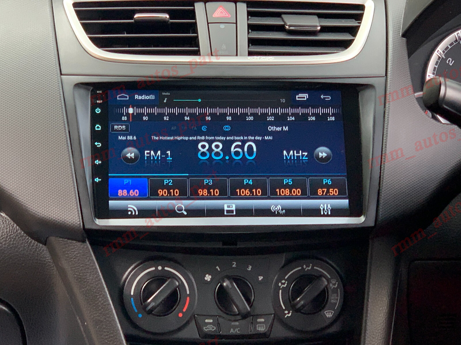 Plug Play Car FM Radio Stereo Player with CarPlay 64G For Suzuki Swift 2010-2016