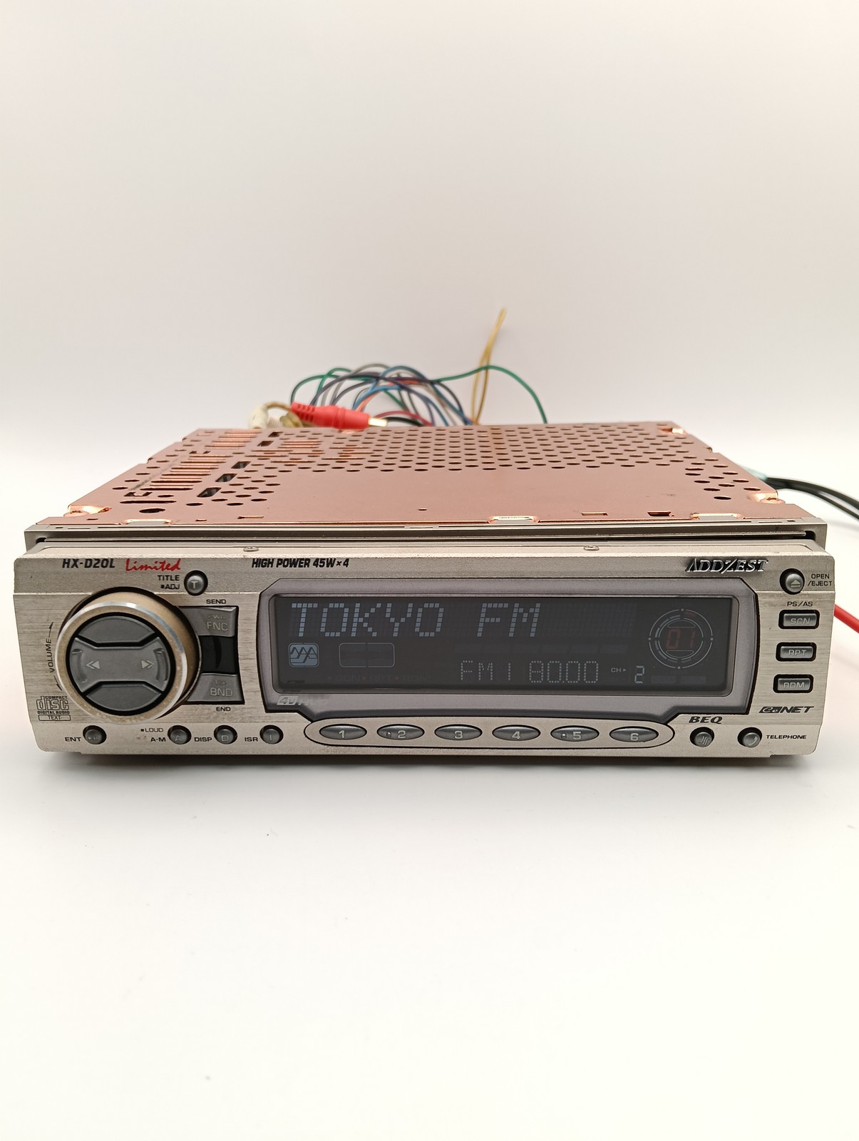 Clarion ADDZEST HX-D20L Limited Rare CD DSP Head Unit Old School JDM Tested