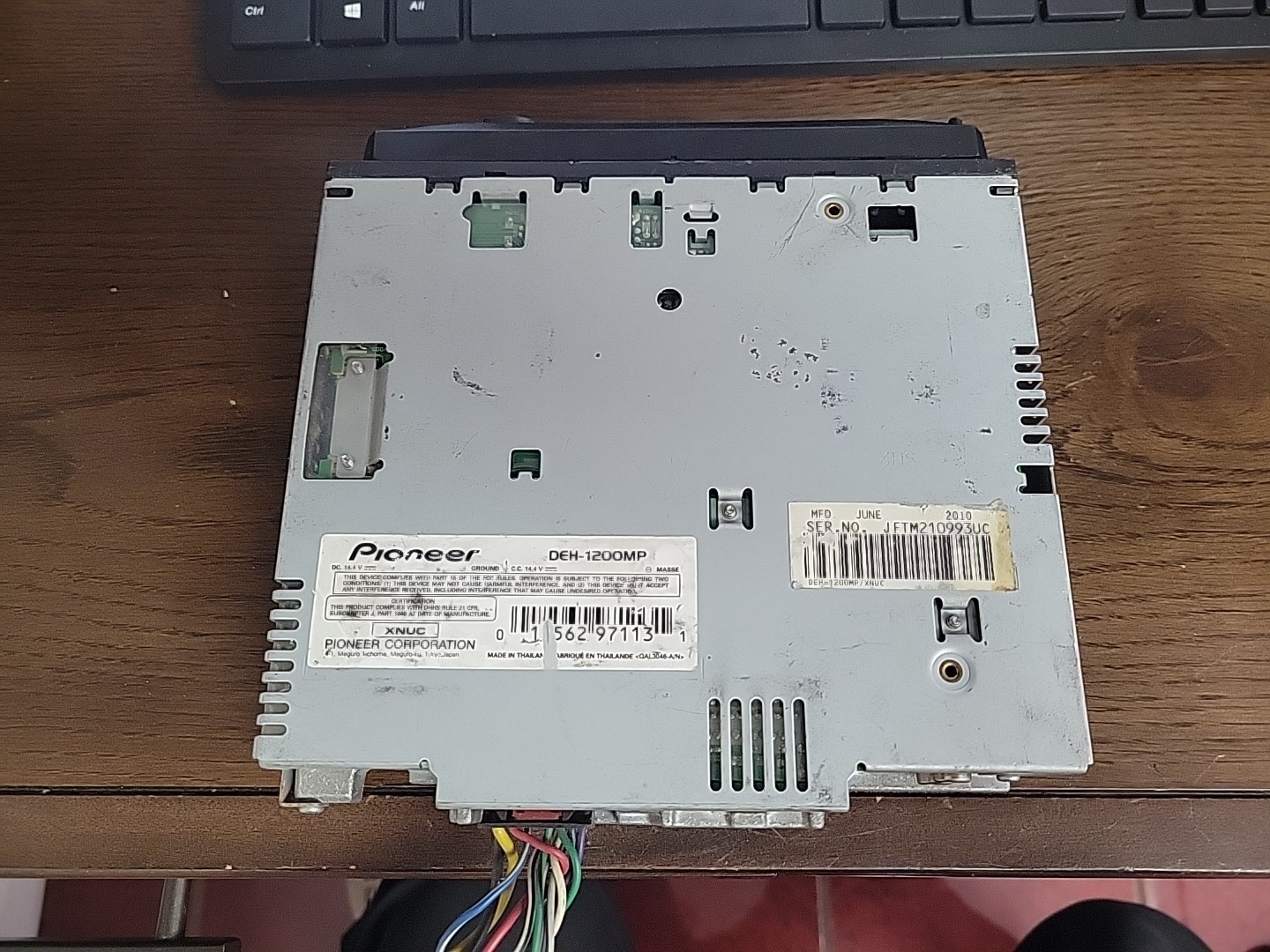 Pioneer DEH-1200MP Radio Tested