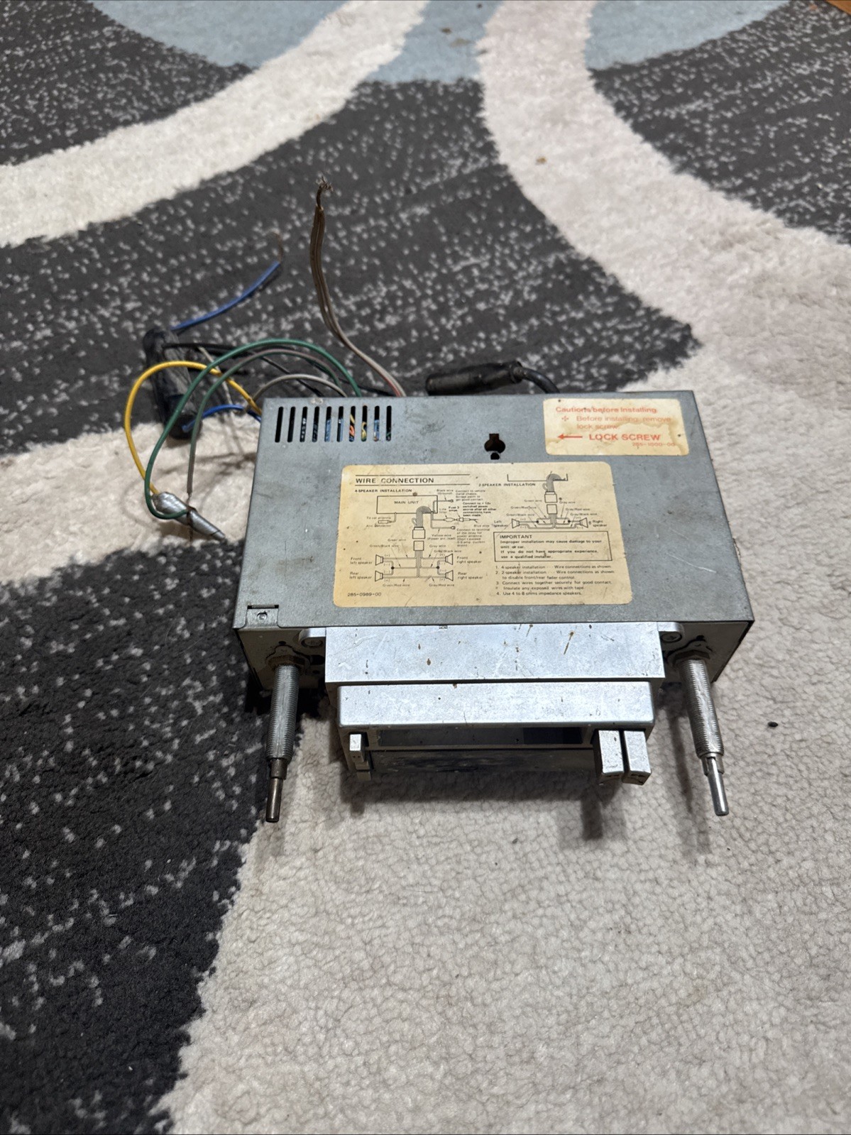 Vintage Clarion 5300R AM/FM Stereo Cassette