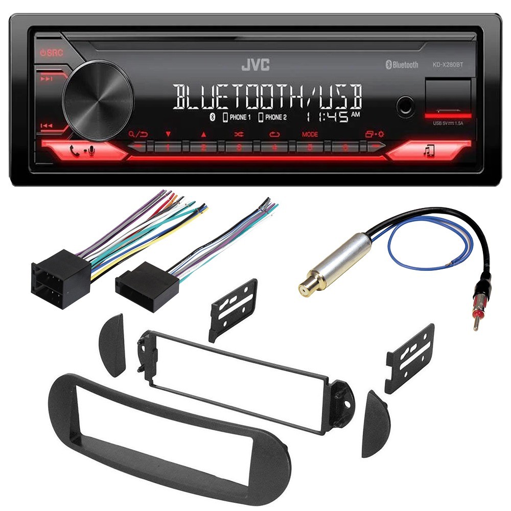 JVC KD-X280BT Bluetooth MP3 Car Stereo AM/FM Radio for 1998-2011 VW Beetle