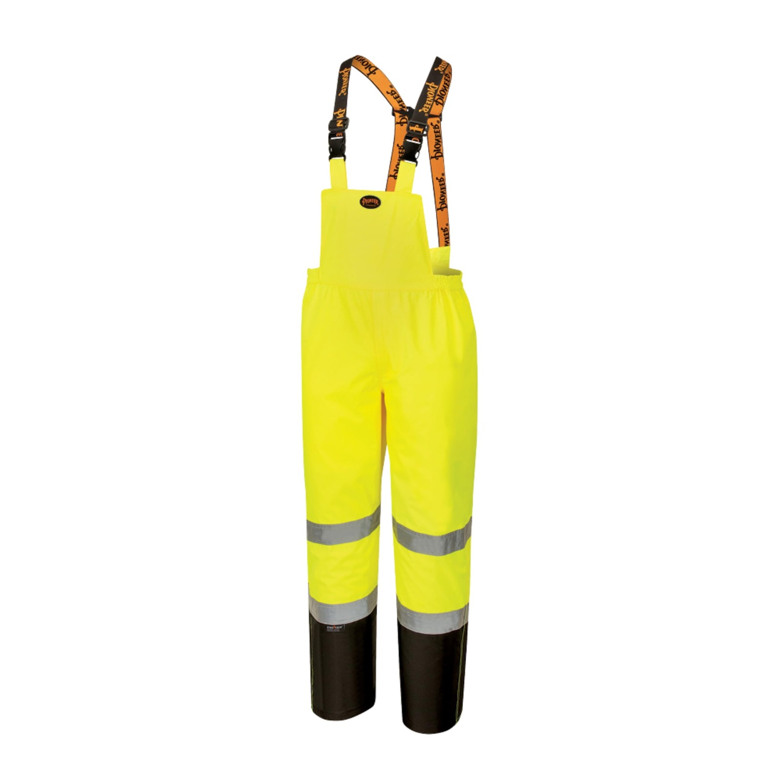 Pioneer Ripstop High Visibility Bib Pant – Safety Rain Gear – Hi Vis, Waterproof