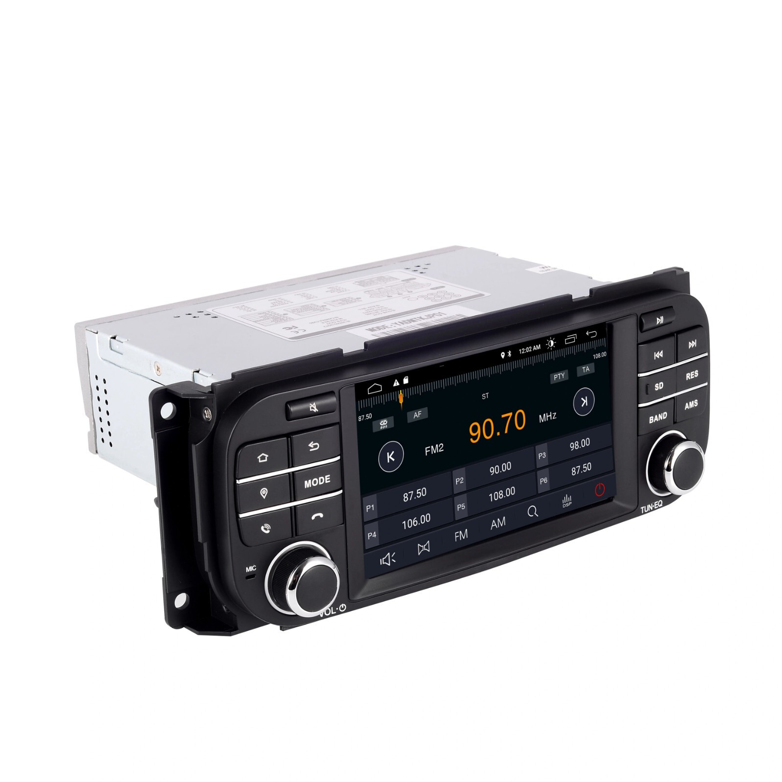 7” Car Stereo Radio Auto Android Carplay 2+32GB For Dodge RAM Jeep Chrysler 300