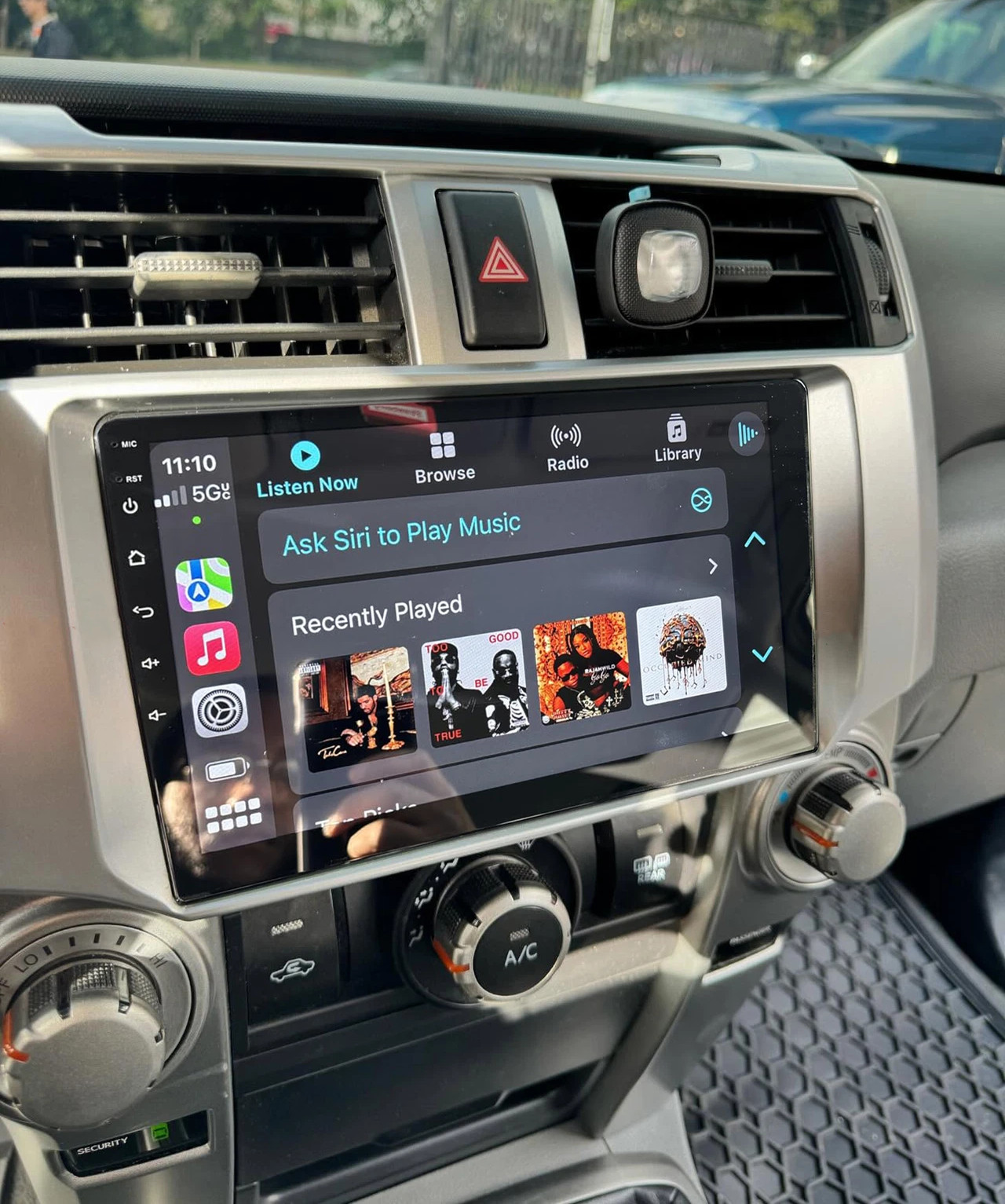 4+64G 8core CarPlay Auto touch screen radio 10.33″ For Toyota 4runner 2009-2019