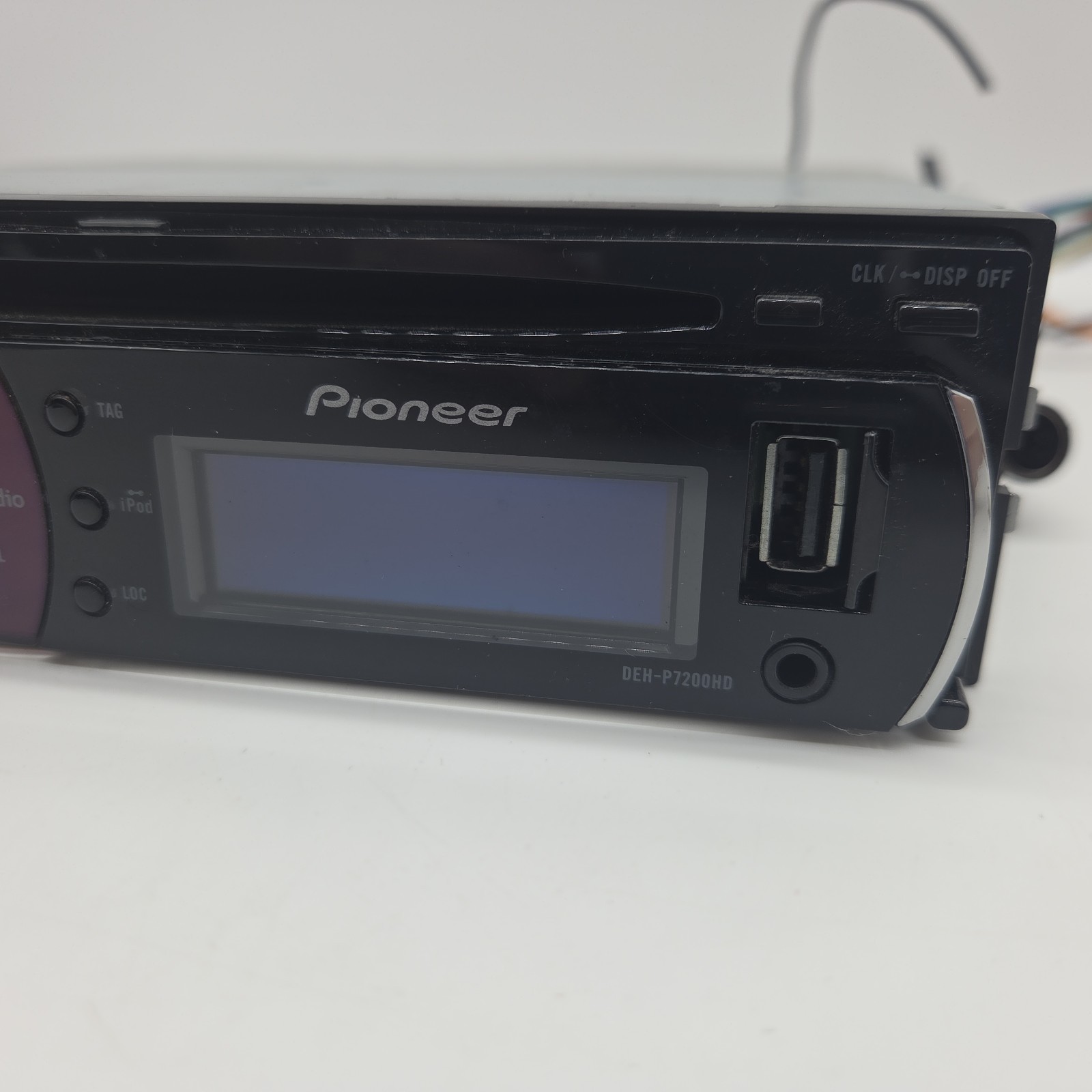 Pioneer DEH-P7200HD Old School Stereo CD Dolphin Graphics Remote Manual READ