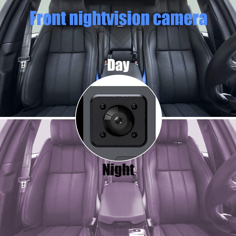 Car DVR Dual Lens Dash Cam Recorder WiFi G-Sensor Front Rear Camera Camcorder