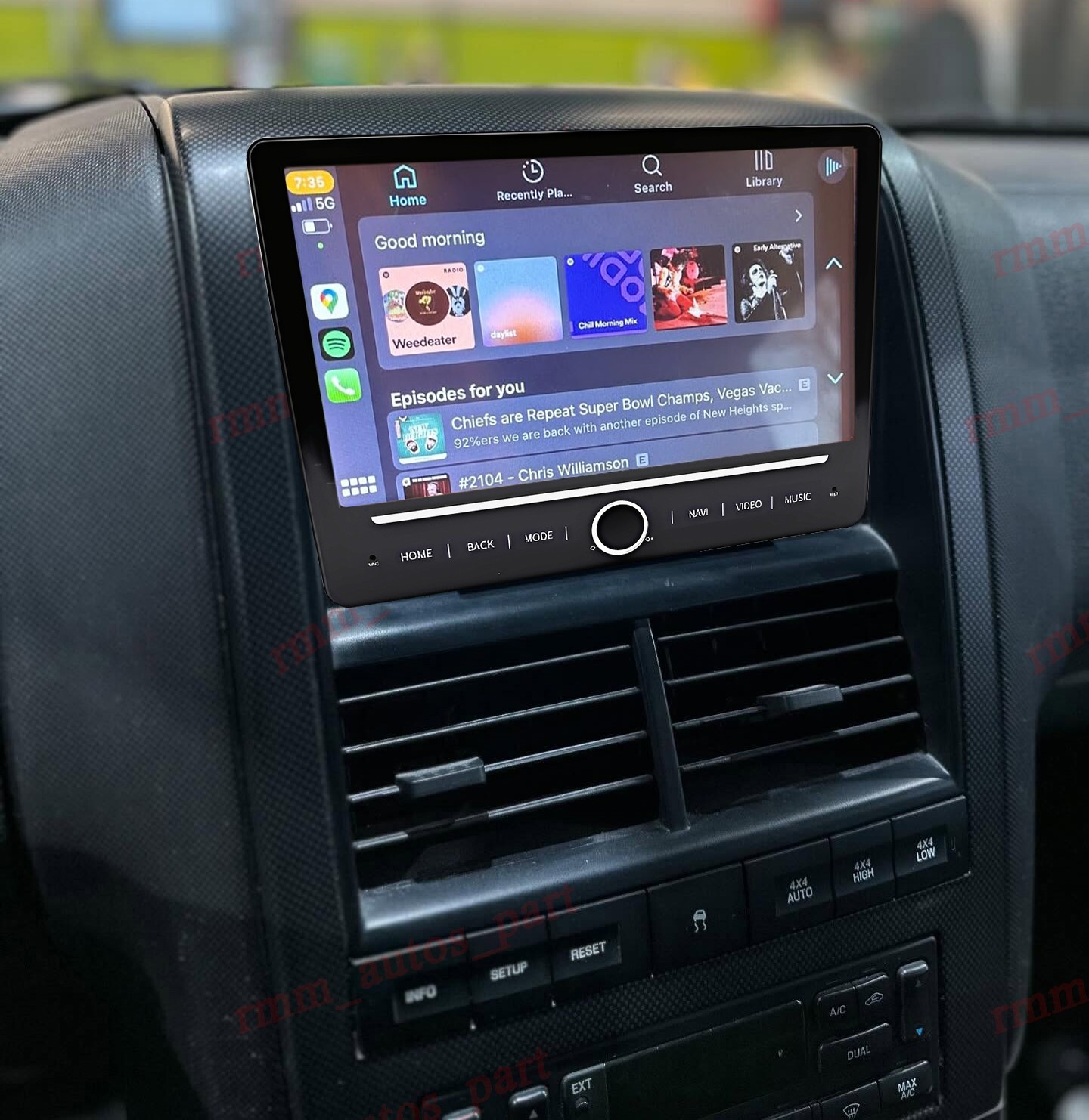 For 2006-2010 Mercury Mountaineer Car Stereo Radio Android 14 2+64G Carplay GPSr