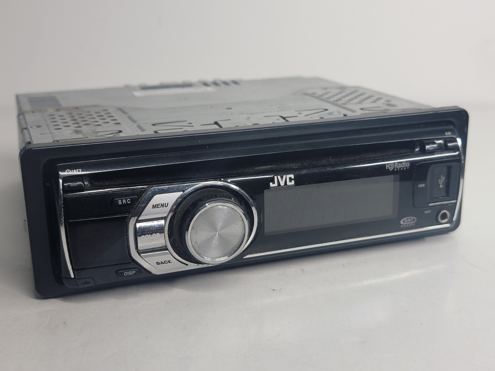 JVC KD-R600 CAR RADIO USB AUX SINGLE – PARTS OR REPAIR