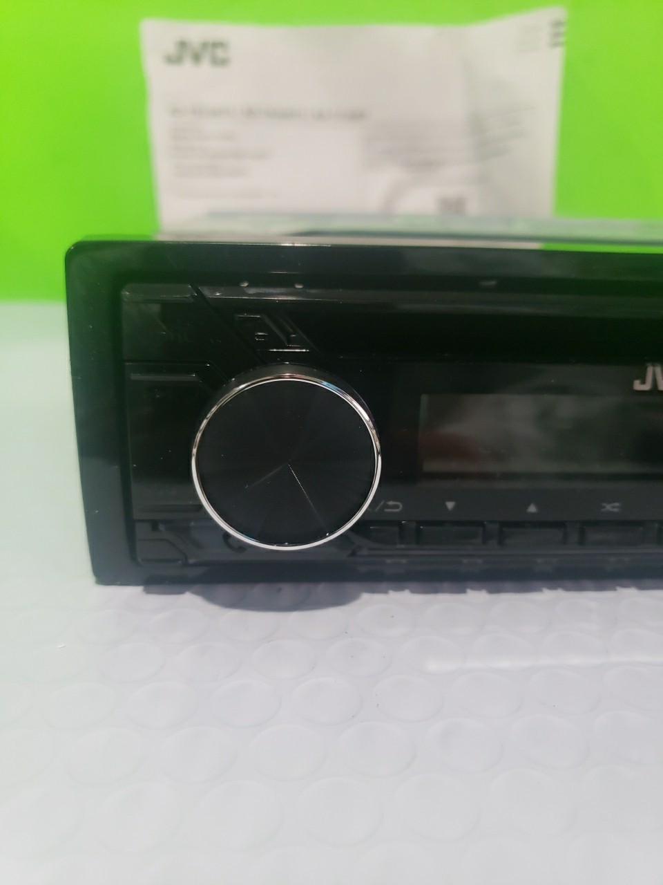 NEW JVC KD-T720BT 1-DIN, AM/FM/CD Car Audio Receiver w/ Bluetooth, USB Open Box
