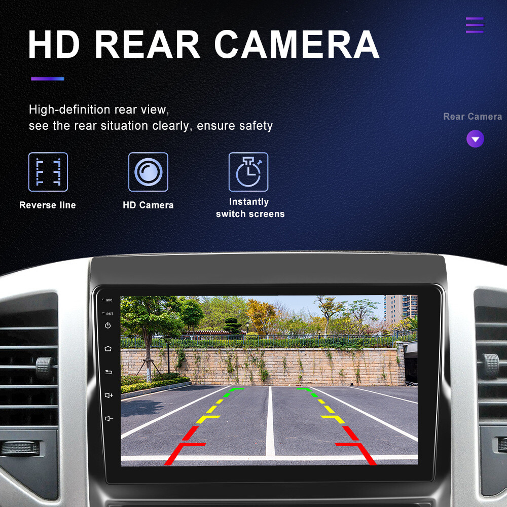 Android 12 Auto Radio Estéreo CarPlay GPS para Toyota Tacoma 2005-2013 4+64GB