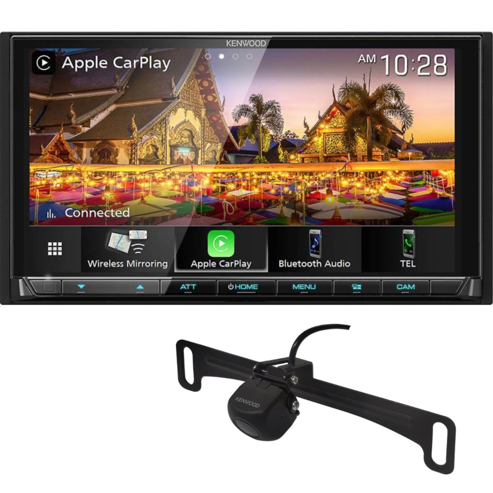 KENWOOD DMX958XR Digital Multimedia Receiver + CMOS-230LP Backup Camera