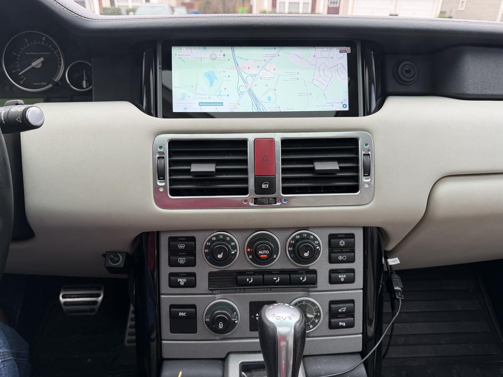 10.25″ Vertical Android Radio For Land Range Rover V8 L322 2005-2012 4+46GB
