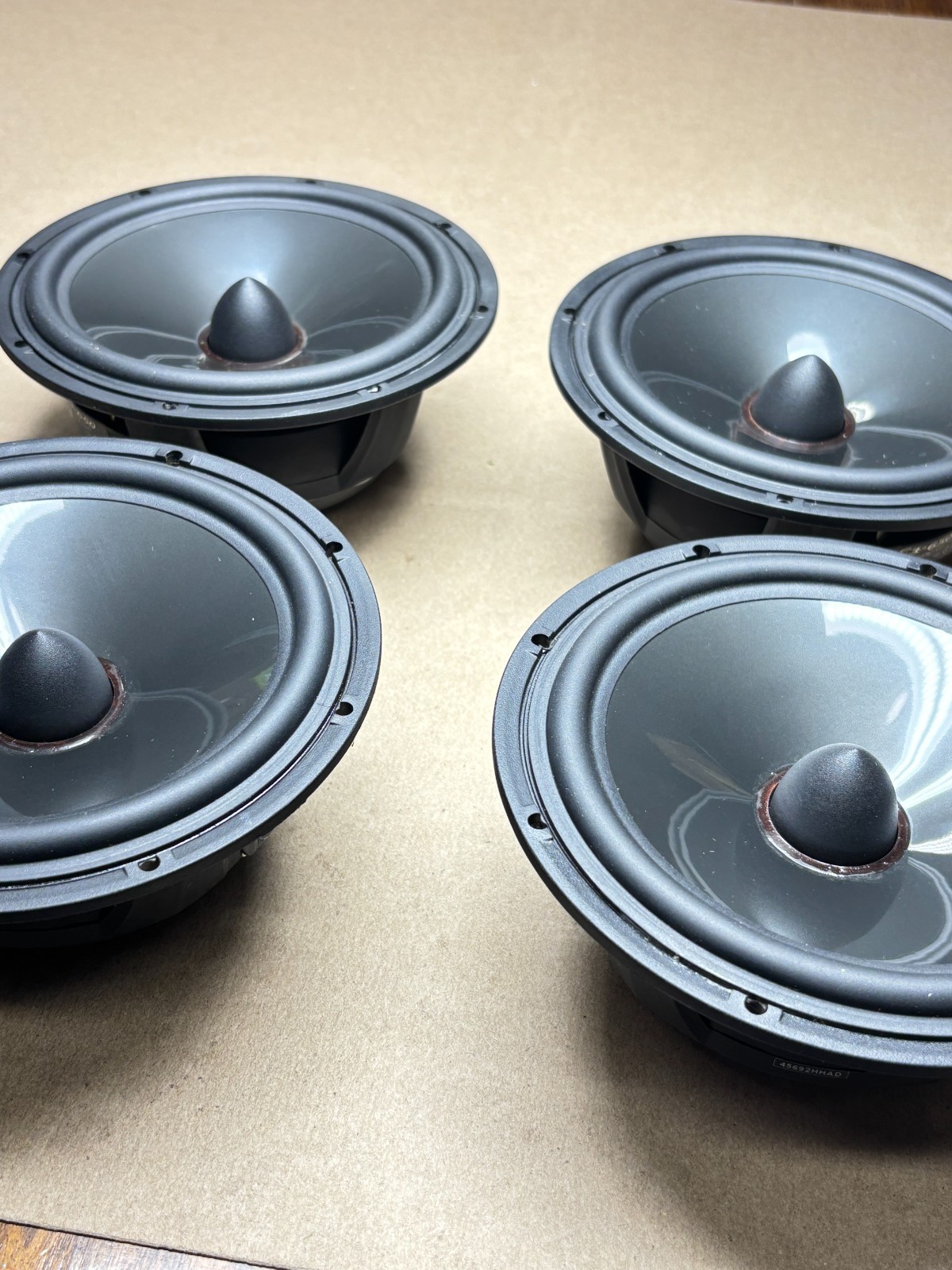 JL AUDIO EVOLUTION C3-650 6.5 MID-RANGE WOOFERS + TWEETERS …. NICE SEE INFO!