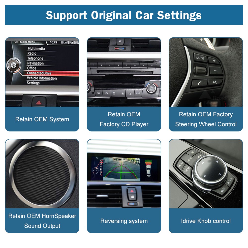CarPlay Linux Touch Screen For BMW 3 4 Serie F30 F31 F32 F33 F34 F36 2012-2016