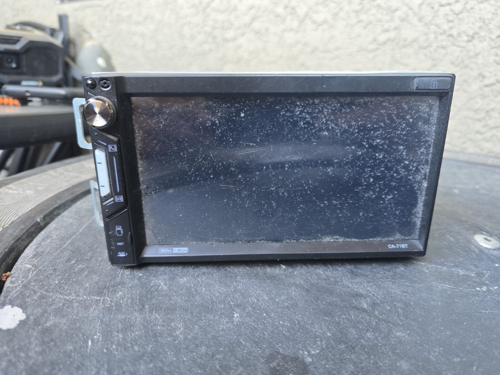 CA-71BT 7023B Double Din Car Stereo Touchscreen DVD CD Head Unit Lot of 2