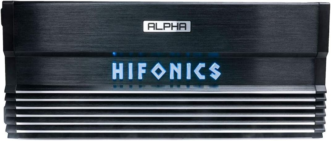 Hifonics Alpha 2000 Watts RMS Class D Mono Amplifier Car 1 Oh + EQ + 0 GA KIT