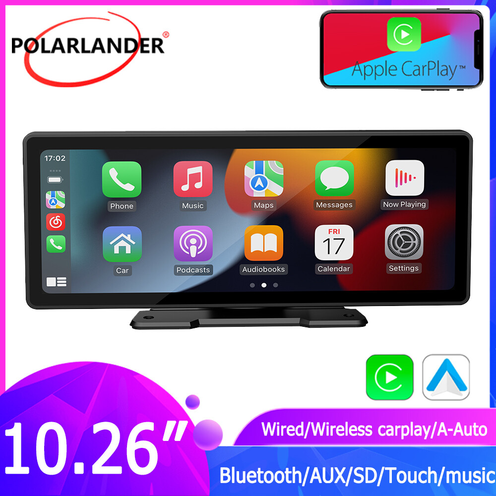 10.26 inch Wireless Apple Carplay Bluetooth Android Auto Car Stereo Touch Screen