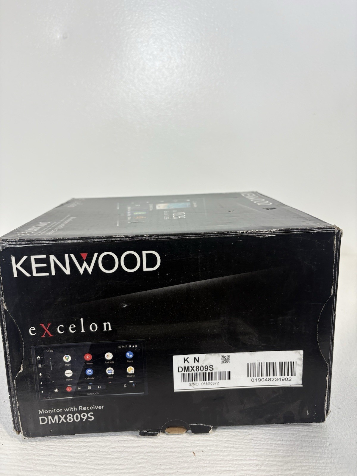 Kenwood Excelon DMX809S 2 DIN Touchscreen HD Radio CarPlay Auto BT NEVER USED