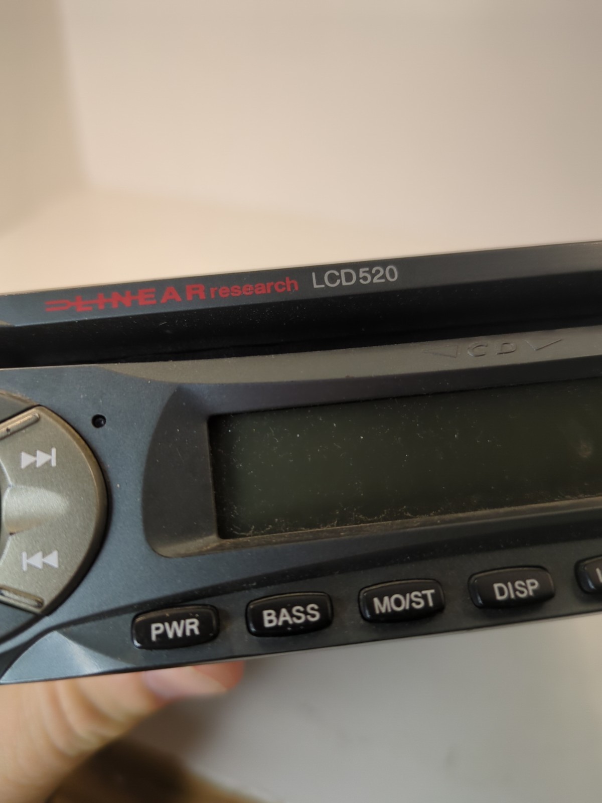 *Untested* Linear Research LCD520 Recoton Mobile CD Player Car Boat Radio Stereo