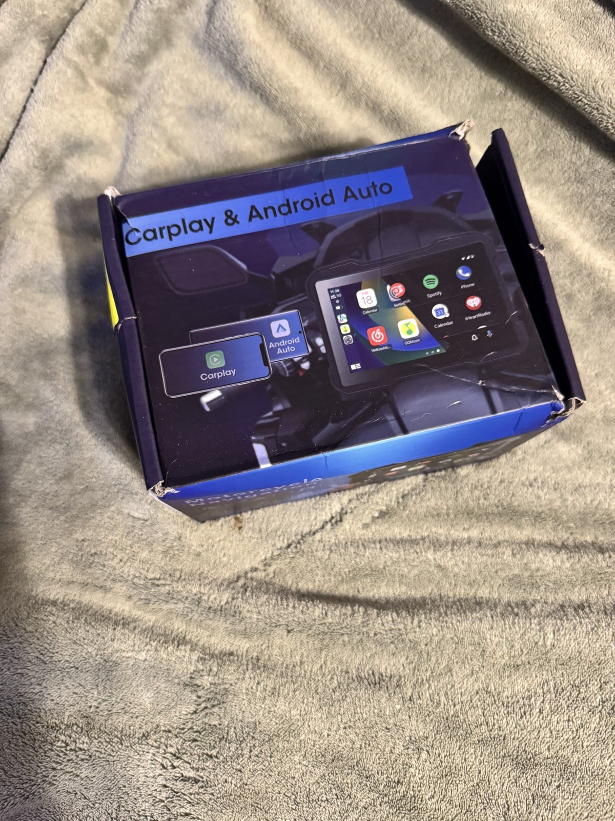MT50 HD Motorcycle Navigator Wireless CarPlay Android Auto Touch Screen
