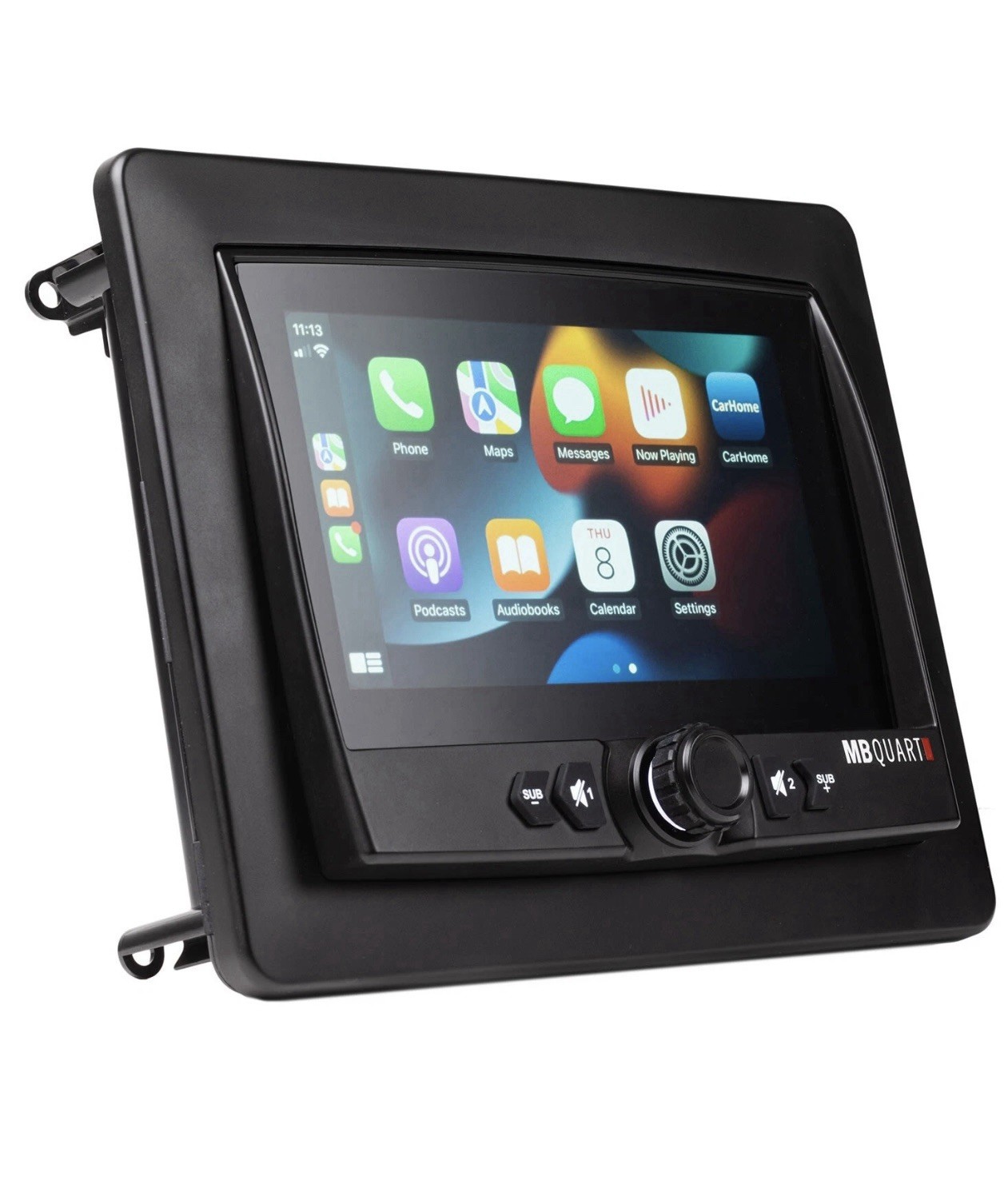 MB QUART GMR7V1 7-Inch Waterproof Touchscreen Apple®CarPlay Source Unit