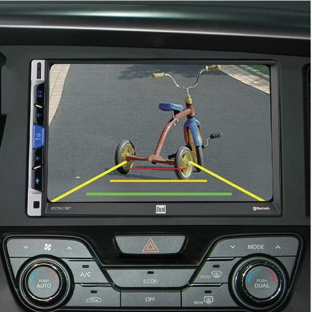 Dual Electronics XDCPA10BT 7 inch Double DIN Car Stereo Apple CarPlay & Android™