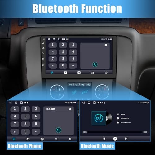 Car Radio Stereo Android 13 for GMC Yukon Chevy Silverado Tahoe Suburban 2007