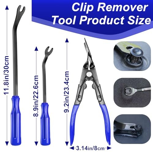 238Pcs Trim Removal Tool,Fastener Remover Blue-238pcs Trim Removal Tools