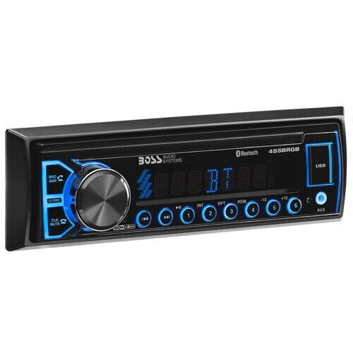 Boss Audio 455BRGB Elite AM/FM Bluetooth Digital Media Receiver, 200 WATTS