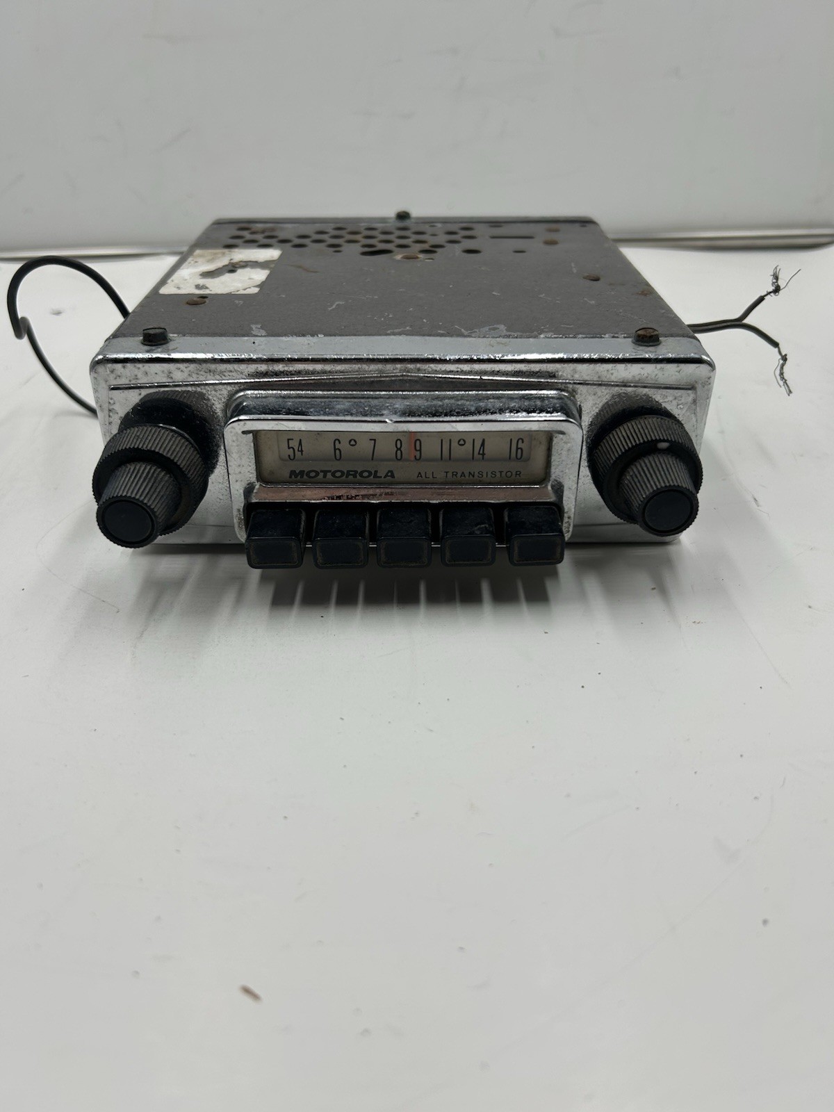 Vintage 1960’s Motorola All Transistor Car Radio Auto 520T UNTESTED