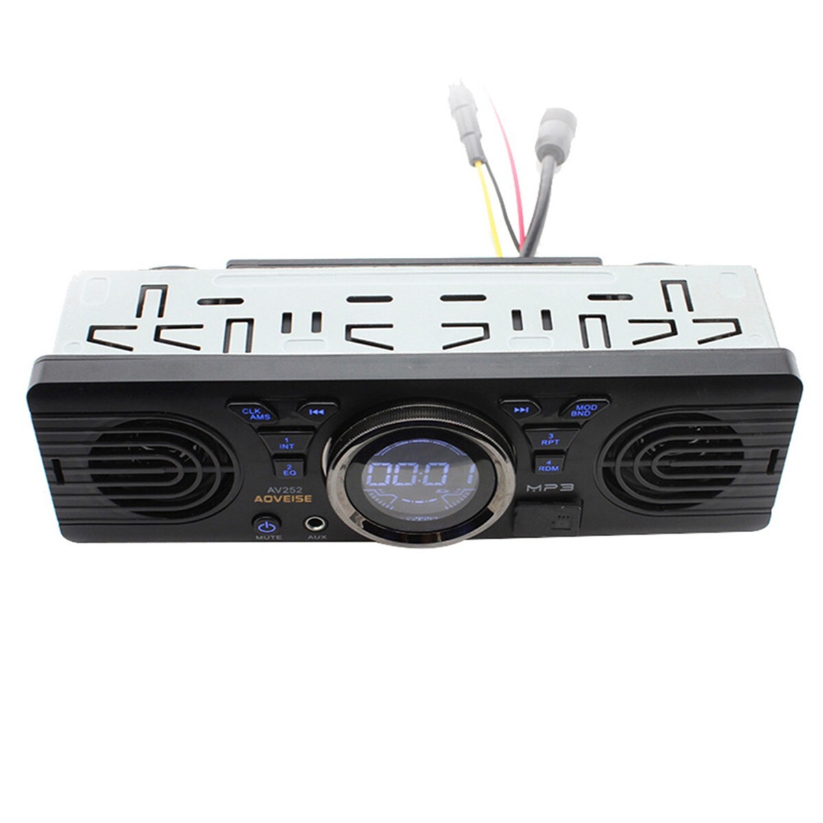 Car Stereo Radio Single Din MP3 Player Head Unit Bluetooth Audio USB/AUX/TF/FM