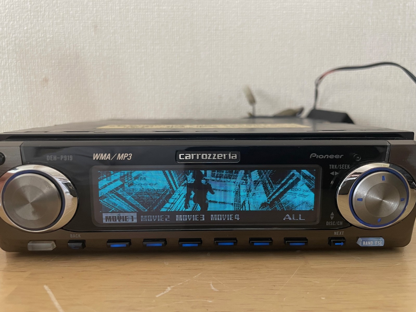 Pioneer Carrozzeria DEH-P919 1Din Car Audio CD Bluetooth Player Concert Hall