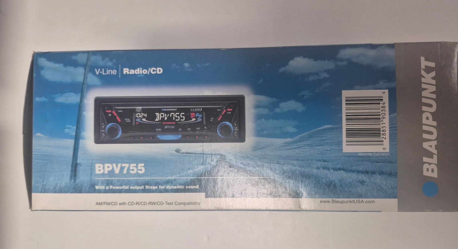 Brand New Vintage Blaupunkt BPV 755 V AM/FM with CD Player In Dash Stereo CD(NOS