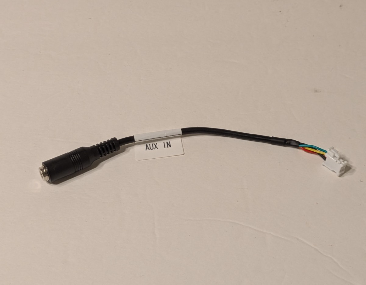 Original Pioneer Aux in Cable DMH160BT DMH1700NEX DMH1770NEX DMH2770NEX DMHW2770