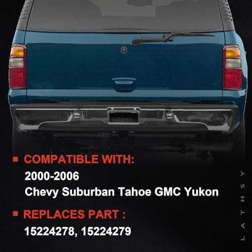 Tail Lights Compatible With 2000-2006 Chevy Tahoe Suburban GMC Yukon Red Edge