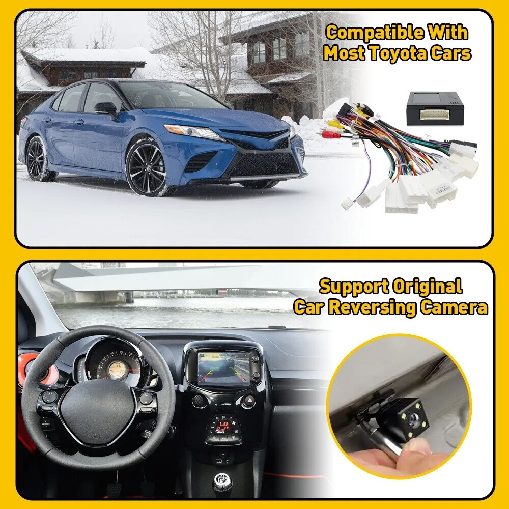 For Toyota Camry 07-11 JBL Android 12 Car Stereo Radio GPS Apple CarPlay 2+32GB