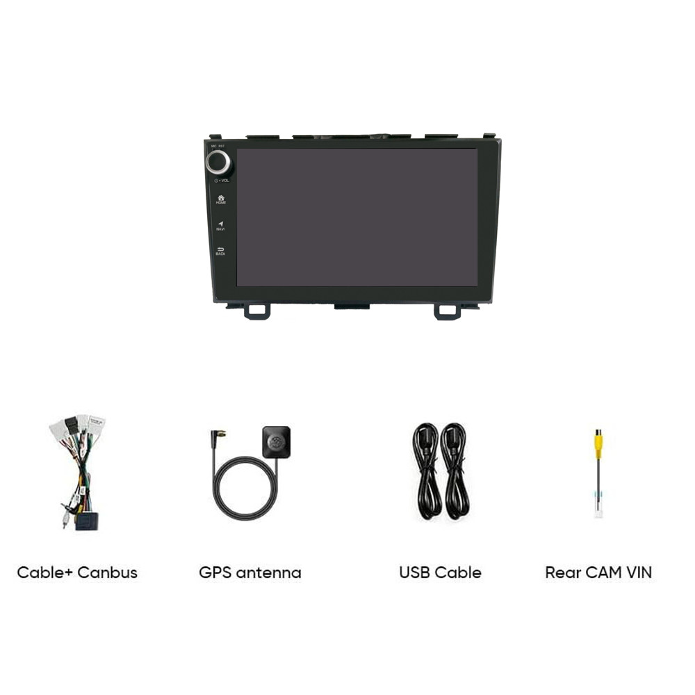Car Radio Stereo For Honda CRV 2007 – 2011 Carplay Multimedia GPS Android