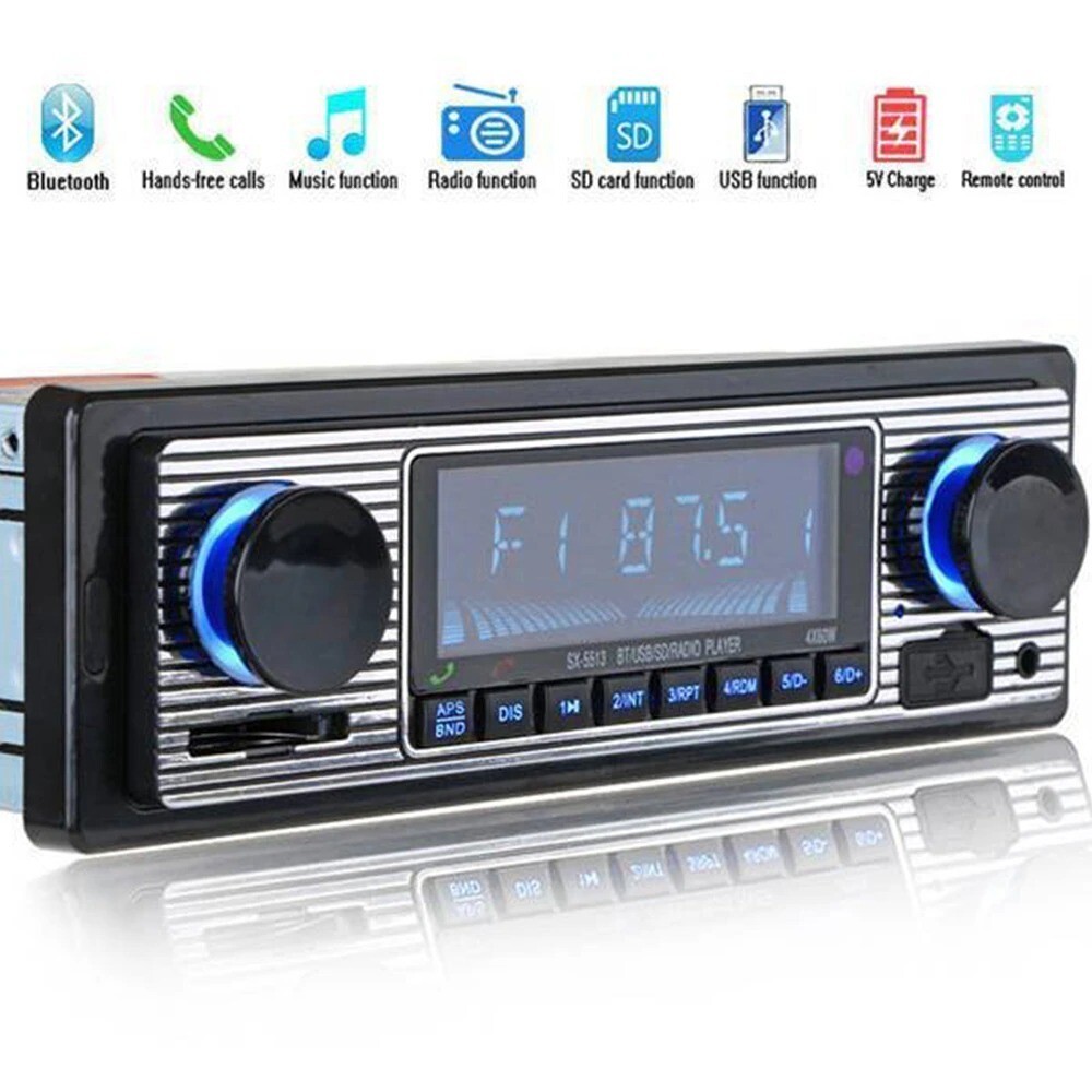 Car MP3 Player Stereo 4-Channel Digital bluetooth USB/SD/FM/WMA/WAV Accessories